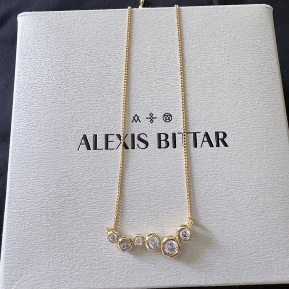 Alexis Bittar Jewelry - Alexis Bittar Gold Asterales Necklace NEW never worn